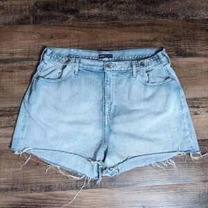 Levi’s Made and Crafted Cinched Tab Organic Cotton Jean Shorts Size 32